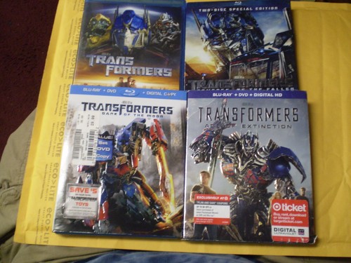Transformers blu ray - (4), blu-ray/dvd